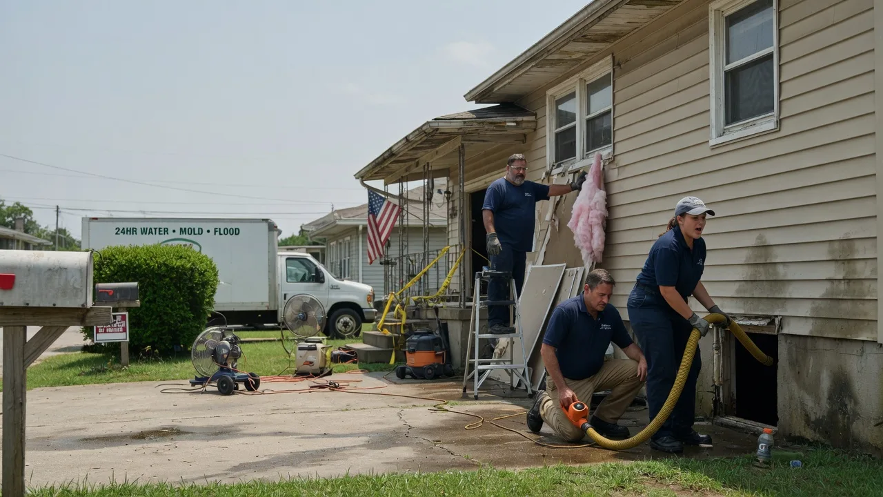 Water Damage Repair in Slaughter, LA near me